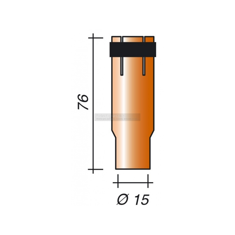Hubica Ø 15 pre ERGOPLUS 26, 400, 500, 551 a 600