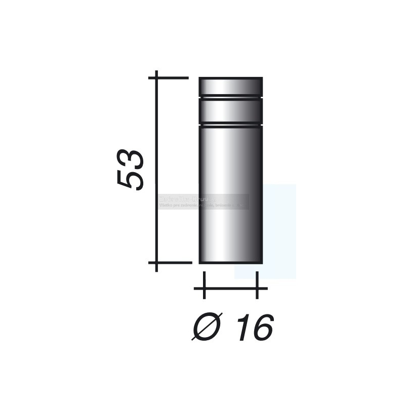 Hubica Ø 16 pre horáky PLUS 14, ERGOPLUS 15 a TOPS 140V