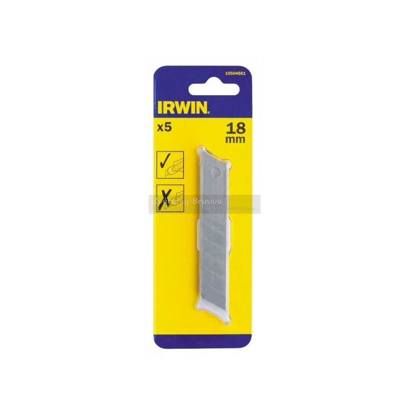 IRWIN Odlamovacie čepele z uhlíkovej ocele 18 mm