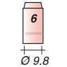 Keramicka Hubica pr. 9,6 pre T NG 10/10W