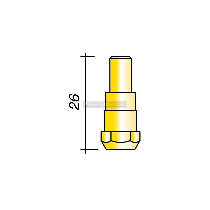 Držiak špičky M6/26 pre ERGOPLUS 24, 240 a AUTOPLUS 240