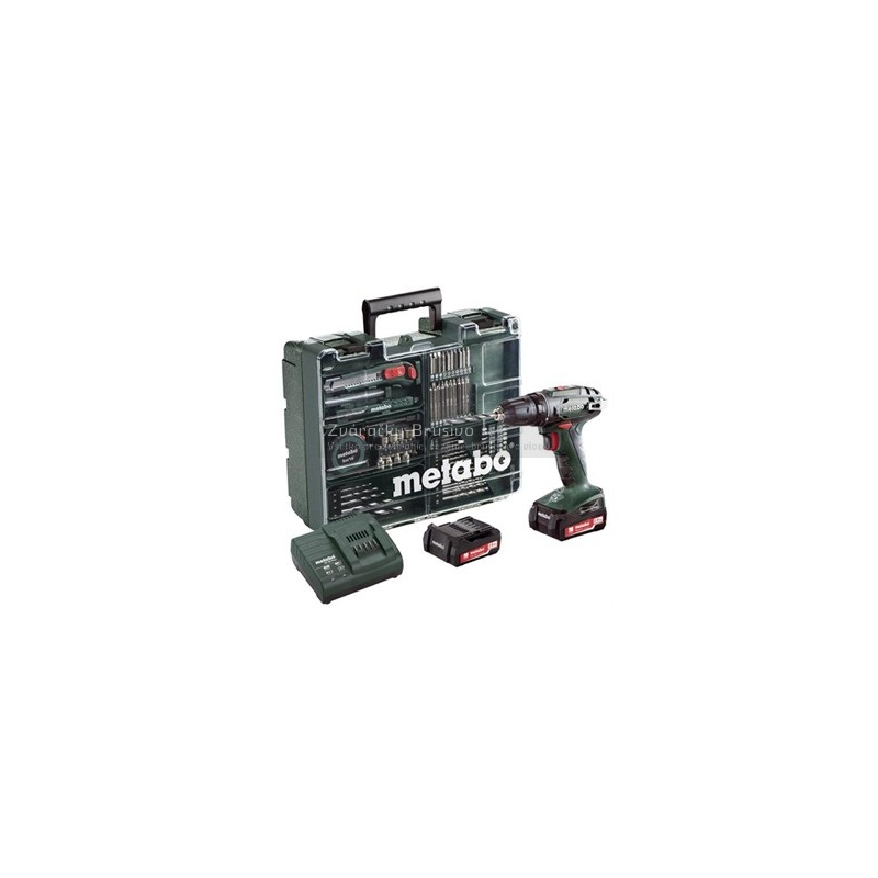 AKU vŕtačka so skrutkovačom METABO BS 14,4 SET