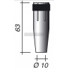 Hubica Ø 10 pre ERGOPLUS 24 a 240