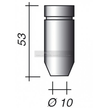 Hubica Ø 10 pre Tops 100V
