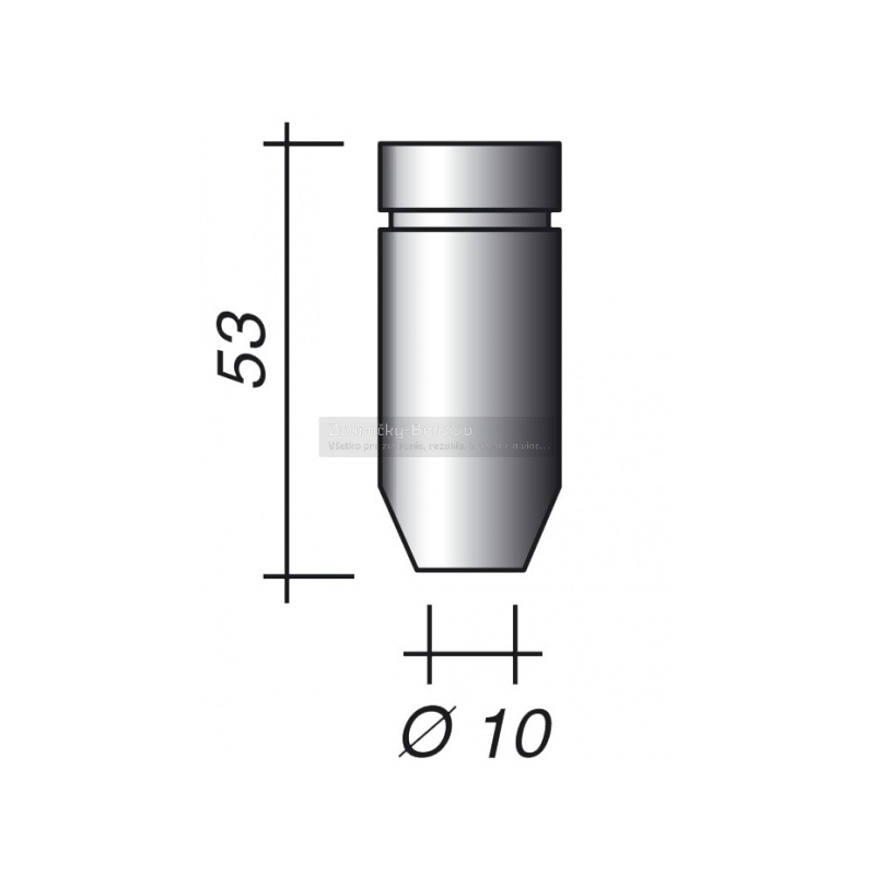Hubica Ø 10 pre Tops 100V