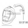 9100 AIR AIRDUCT - zadná hadica Speedglas