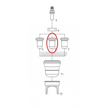 Hubica 6 dier PT-60