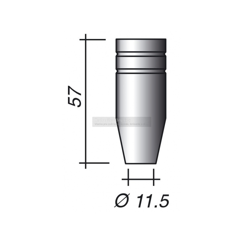 Hubica Ø 11,5 pre ERGOPLUS 25 a EXTRAPLUS 25