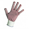 Rukavice GANNET pletený nylon PVC