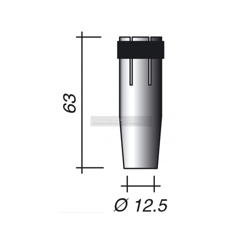 Hubica Ø 12,5 pre ERGOPLUS 24, 240 a AUTOPLUS 240