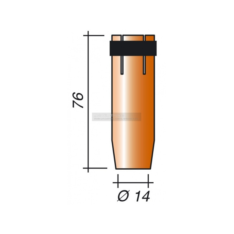 Hubica Ø 14 pre ERGOPLUS 26, 400, 500, 551 a 600