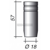 Hubica Ø 18 pre ERGOPLUS 25 a EXTRAPLUS 25