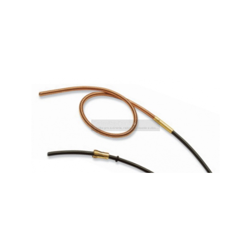 Bowden TEFLÓN / NYLON s medeným terminálom