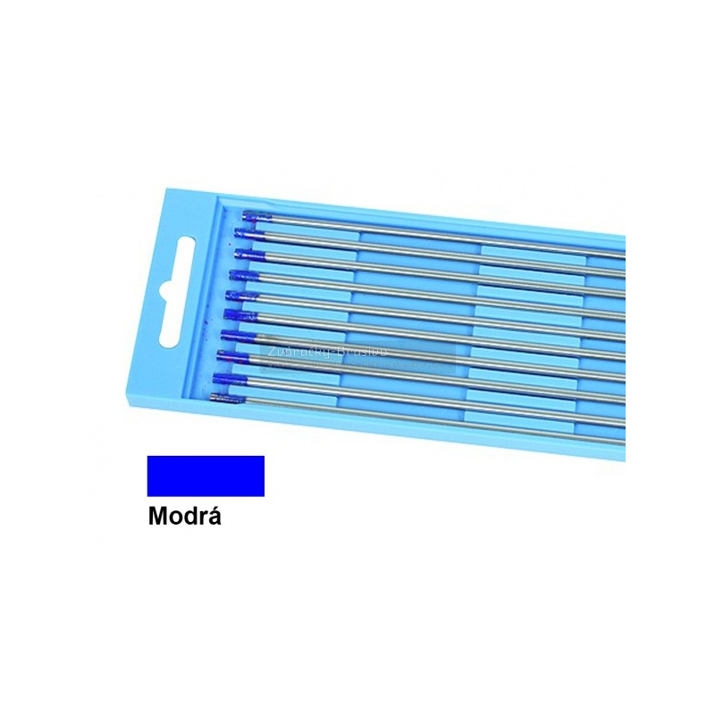 Wolfrámová elektróda WL 20 modrá - dĺžka 175 mm
